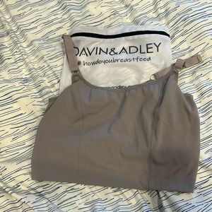 Davin & Adley Nursing/Pumping cami - mocha XL